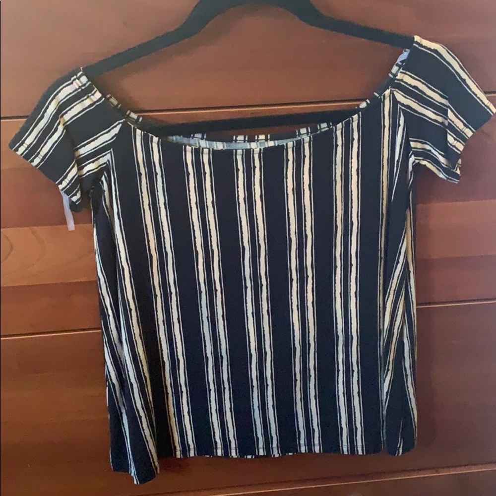 Fighting Eel Top Love in Tan Stripe